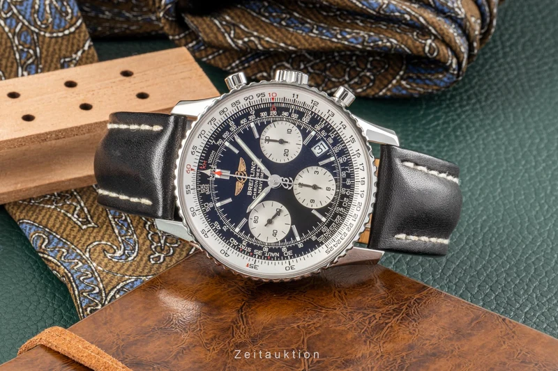 Breitling Navitimer chronograph steel automatic men's watch A23322 LP: 8700EUR [2301150]