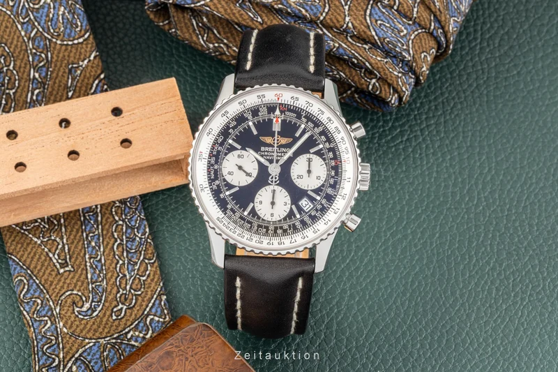 Breitling Navitimer chronograph steel automatic men's watch A23322 LP: 8700EUR [2301150]