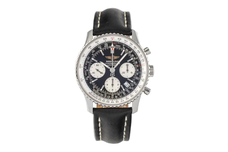 Breitling Navitimer chronograph steel automatic men's watch A23322 LP: 8700EUR [2301150]