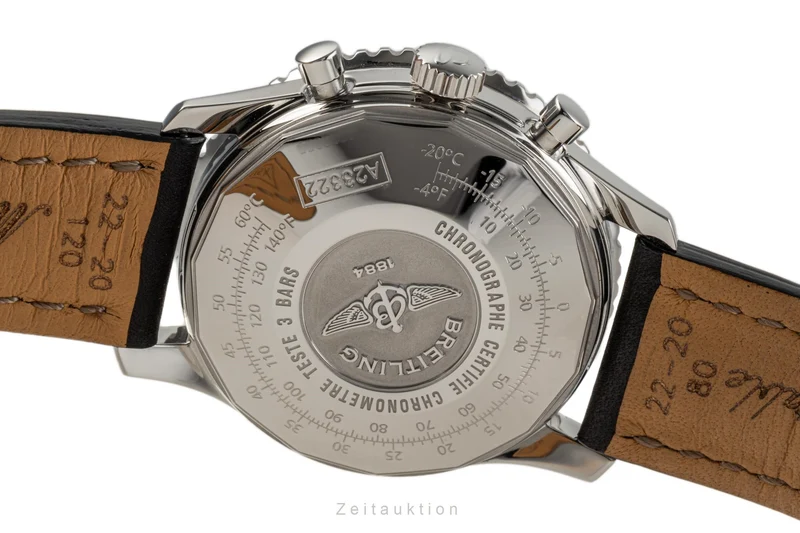Breitling Navitimer chronograph steel automatic men's watch A23322 LP: 8700EUR [2301150]