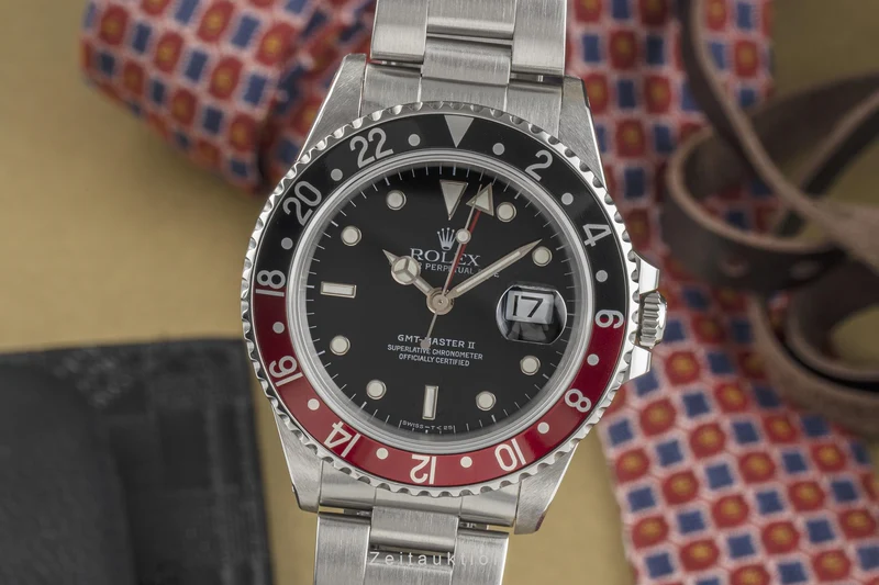 Rolex GMT-Master II steel automatic men's watch 16710 [2301146]
