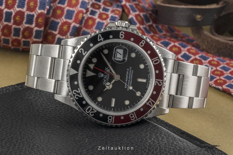 Rolex GMT-Master II steel automatic men's watch 16710 [2301146]