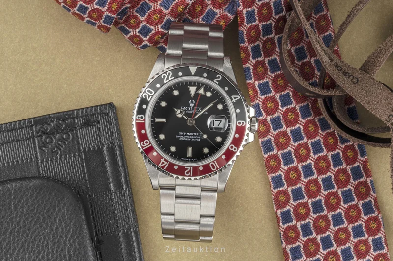 Rolex GMT-Master II steel automatic men's watch 16710 [2301146]