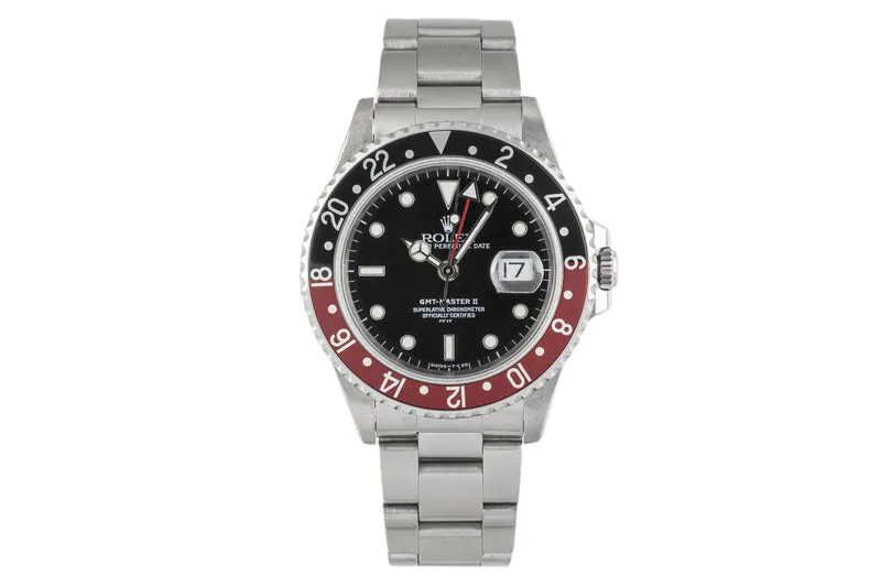 Rolex GMT-Master II steel automatic men's watch 16710 [2301146]