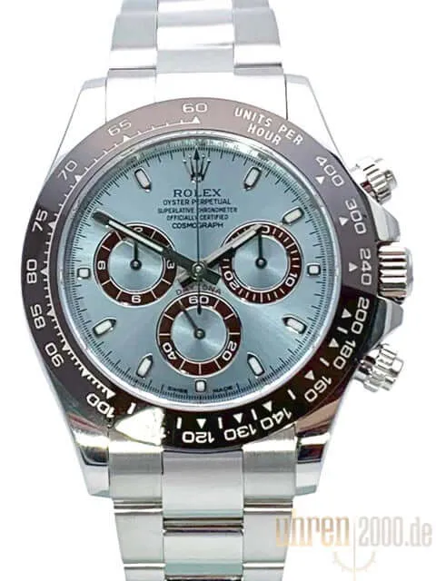 Rolex Daytona 116506 Platin Eisblau aus 2015