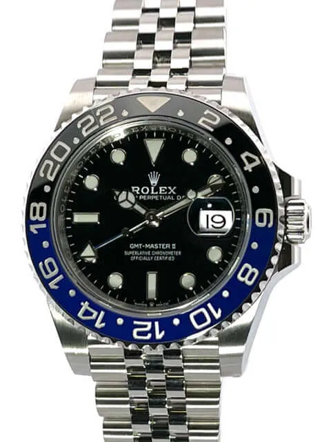 Rolex GMT-Master II Edelstahl 126710BLNR Batgirl