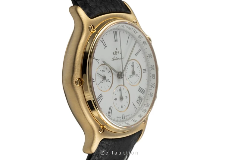 Ebel 1911 chronograph 18 ct gold automatic men's watch 8134901 [2304448]