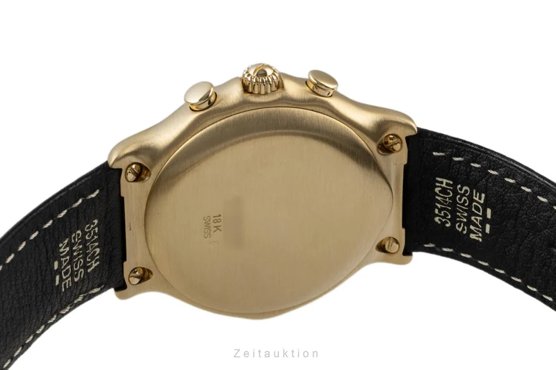 Ebel 1911 chronograph 18 ct gold automatic men's watch 8134901 [2304448]