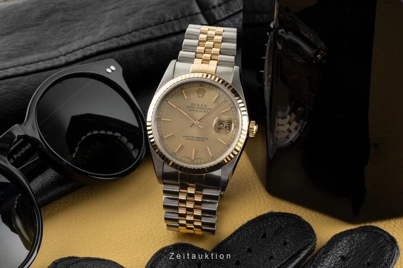 Rolex Datejust steel / gold automatic men's watch 16233 LP: 12450EUR [2304451]