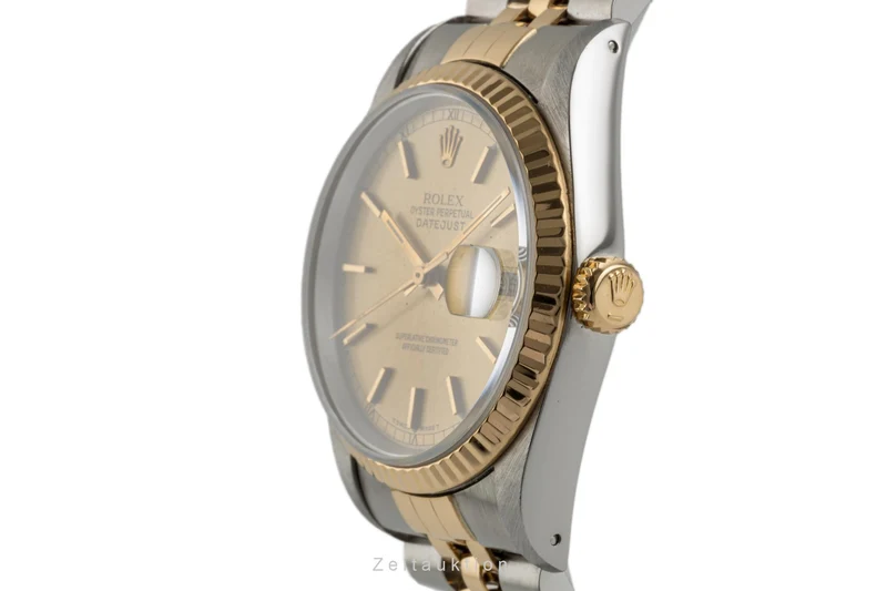 Rolex Datejust steel / gold automatic men's watch 16233 LP: 12450EUR [2304451]