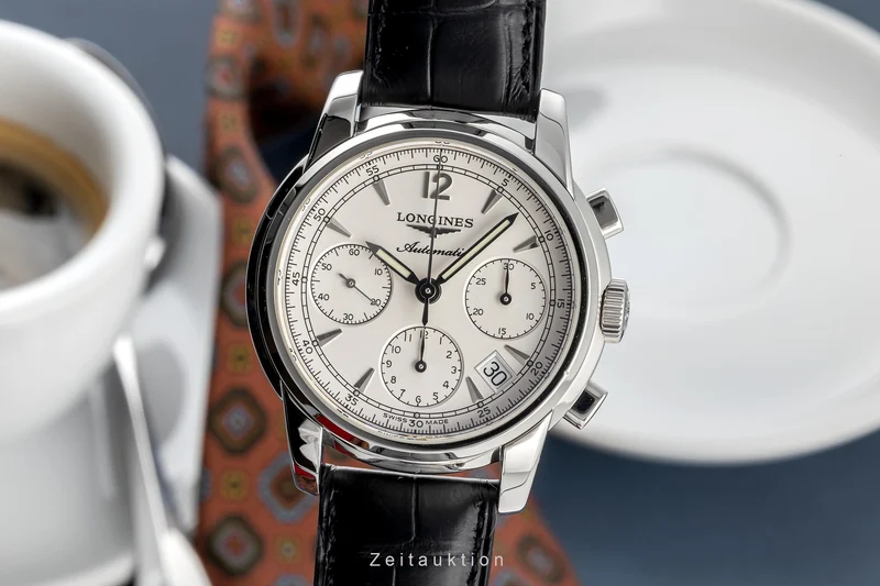 Longines Saint-Imier chronograph steel automatic men's watch L2.753.4 [2304438]