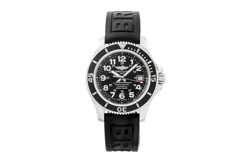 Breitling Superocean steel automatic men's watch A17365 LP: 3400EUR [2304436]