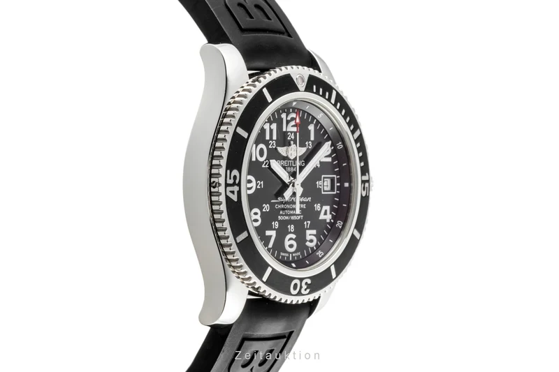 Breitling Superocean steel automatic men's watch A17365 LP: 3400EUR [2304436]