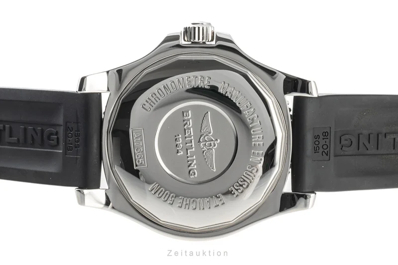 Breitling Superocean steel automatic men's watch A17365 LP: 3400EUR [2304436]