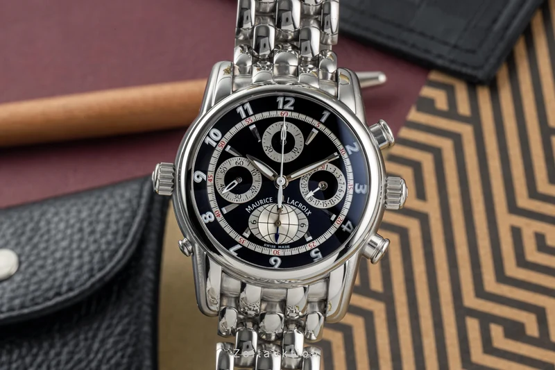 Maurice Lacroix Masterpiece chronograph steel automatic men's watch MP6398 [2304432]