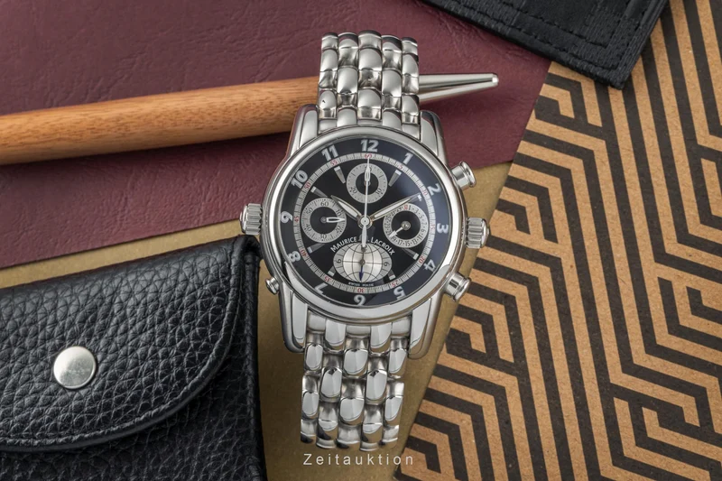 Maurice Lacroix Masterpiece chronograph steel automatic men's watch MP6398 [2304432]