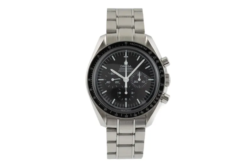 Omega Speedmaster Moonwatch chronograph steel manual winding men's watch 311.30.42.30.01.005 LP: 7600EUR [2304427]