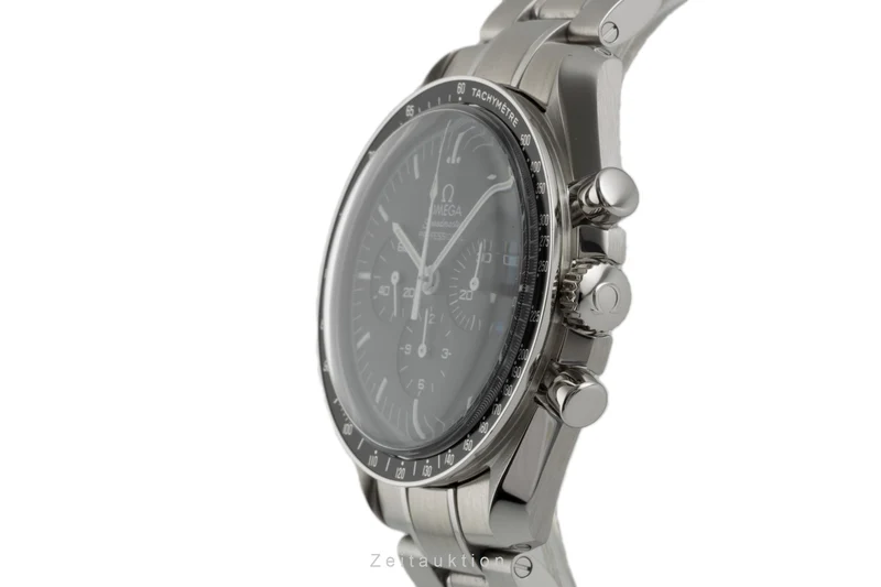 Omega Speedmaster Moonwatch chronograph steel manual winding men's watch 311.30.42.30.01.005 LP: 7600EUR [2304427]