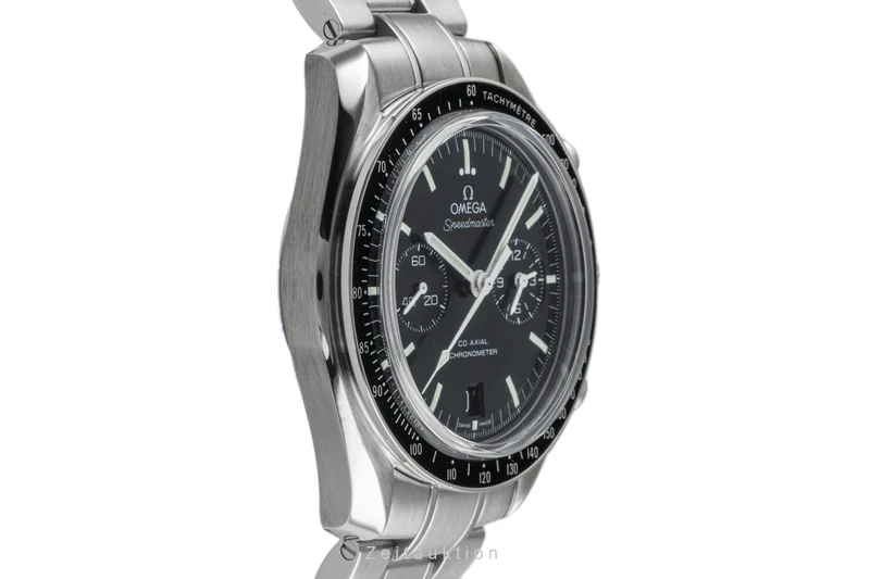 Omega Speedmaster chronograph steel automatic men's watch 311.33.44.51.01.001 LP: 10400EUR [2304404]