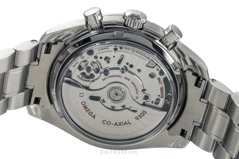 Omega Speedmaster chronograph steel automatic men's watch 311.33.44.51.01.001 LP: 10400EUR [2304404]