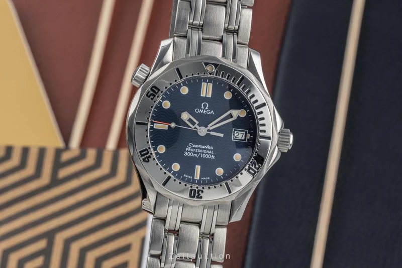 Omega Seamaster steel quartz men's watch 2562.80.00 [2304396]