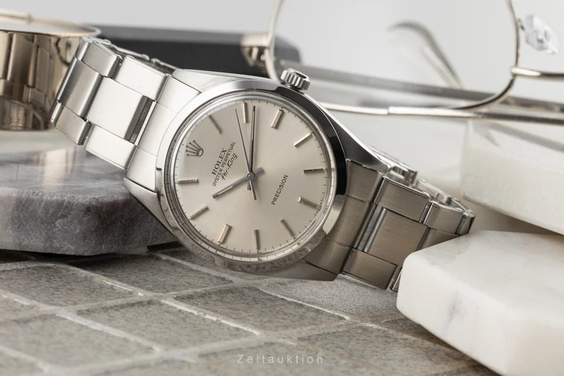 Rolex Air King steel automatic men's watch 5504 [2304380]