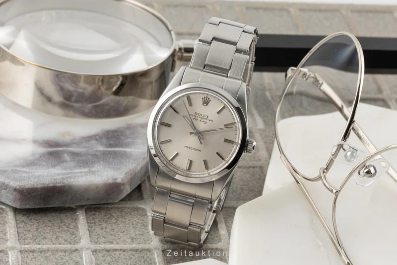 Rolex Air King steel automatic men's watch 5504 [2304380]