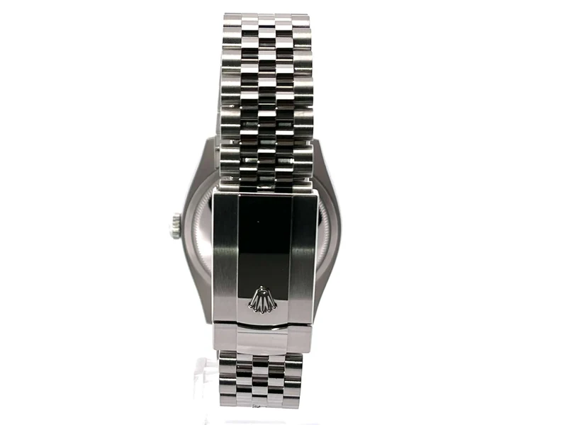 Rolex Datejust 36 Oystersteel Weißgold 126234 Diamant Blau Jubile-Band