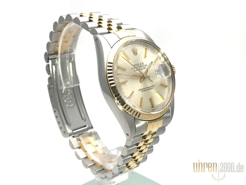 Rolex Datejust 36 Silber Index 16013 aus 1986