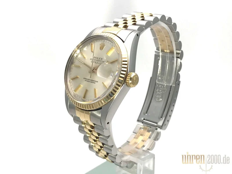 Rolex Datejust 36 Silber Index 16013 aus 1986