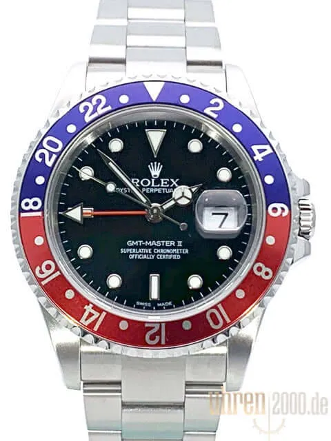 Rolex GMT Master II Ref. 16710 Pepsi LC100 aus 2004 F-Serie