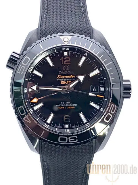 Omega Seamaster Planet Ocean 600m Deep Black 45.5 GMT 215.92.46.22.01.001 aus 2018