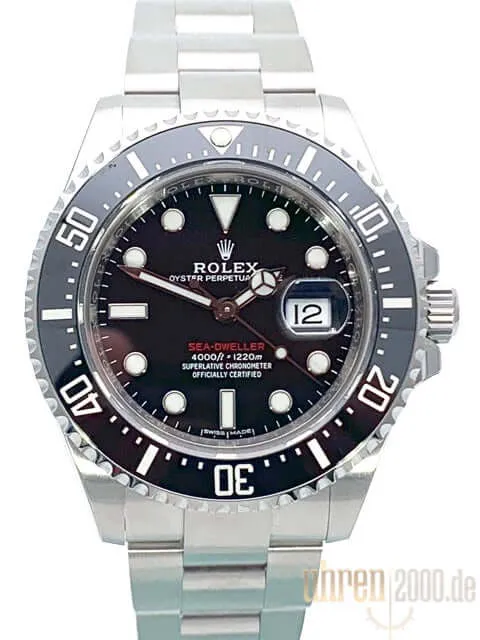 Rolex Sea-Dweller Ref. 126600 verklebt LC100 aus 2017