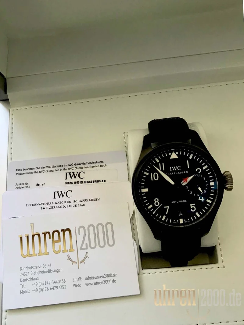 IWC Grosse Fliegeruhr Top Gun IW501901 aus 2014
