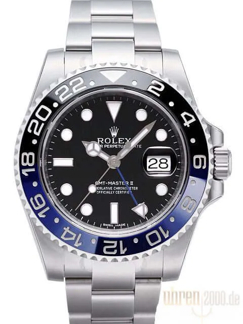 Rolex GMT Master II Stahl 116710 BLNR aus 12-2018 ungetragen