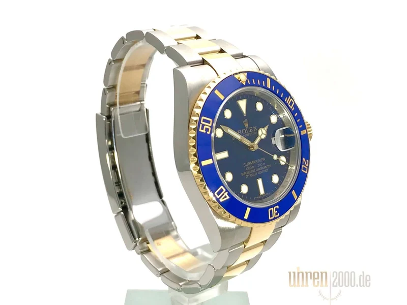 Rolex Submariner Date Edelstahl Gelbgold 116613LB aus 2014