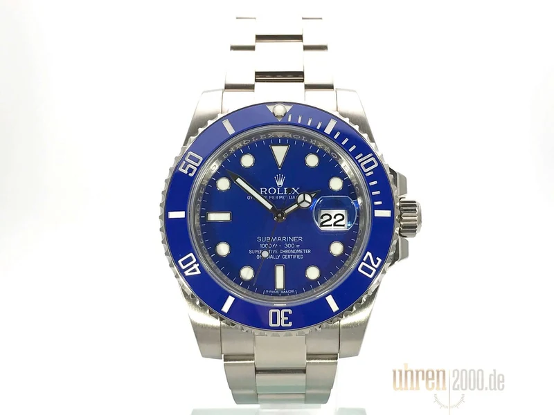 Rolex Submariner Date Weißgold LC100 aus 2016