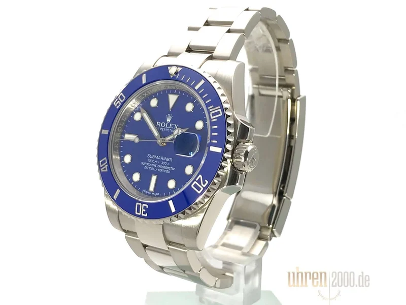 Rolex Submariner Date Weißgold LC100 aus 2016