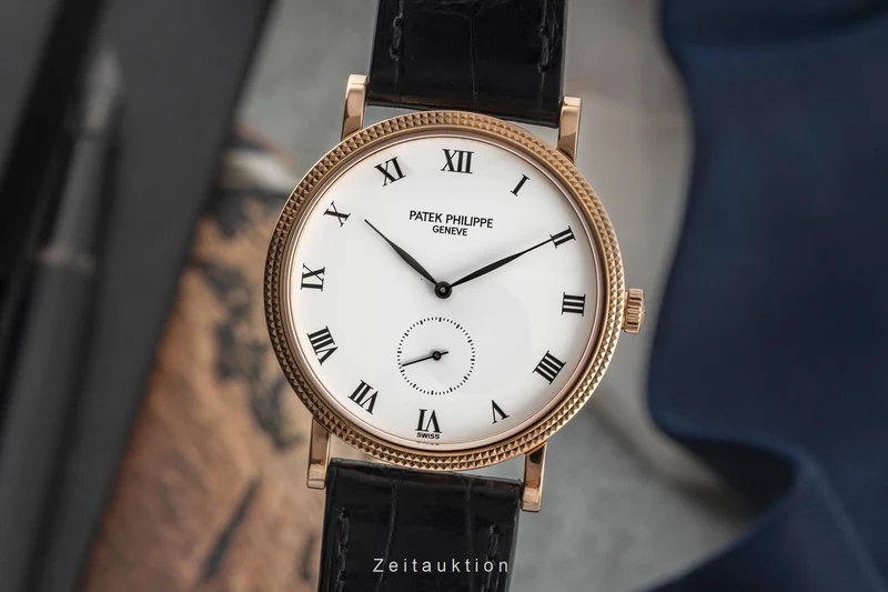 Patek Philippe Calatrava 18 ct red gold manual winding men's watch 3919 LP: 31400EUR [2305166]