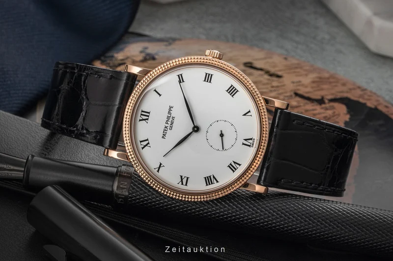 Patek Philippe Calatrava 18 ct red gold manual winding men's watch 3919 LP: 31400EUR [2305166]
