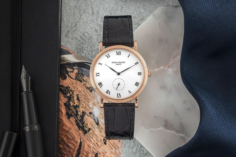 Patek Philippe Calatrava 18 ct red gold manual winding men's watch 3919 LP: 31400EUR [2305166]