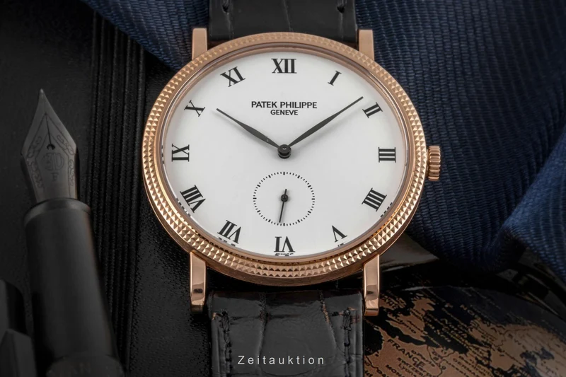 Patek Philippe Calatrava 18 ct red gold manual winding men's watch 3919 LP: 31400EUR [2305166]