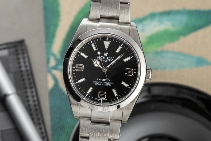 Rolex Explorer steel automatic men's watch 214270 [2305161]