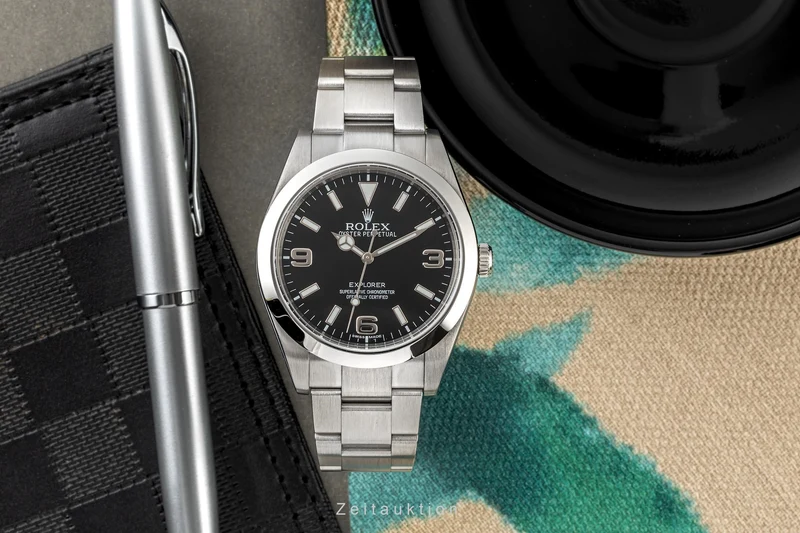 Rolex Explorer steel automatic men's watch 214270 [2305161]