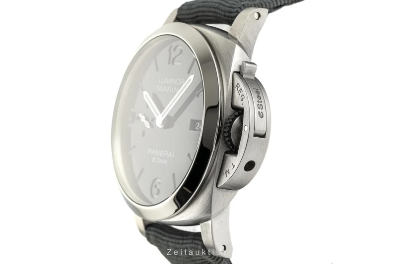 Panerai Luminor Marina steel automatic men's watch PAM01358 LP: 9600EUR [2305148]
