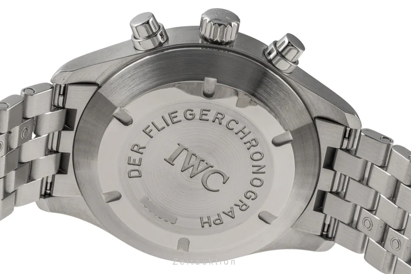 IWC Fliegerchronograph chronograph steel automatic men's watch IW370603 LP: 9300EUR [2305121]