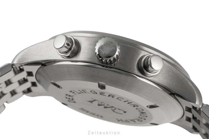 IWC Fliegerchronograph chronograph steel automatic men's watch IW370603 LP: 9300EUR [2305121]