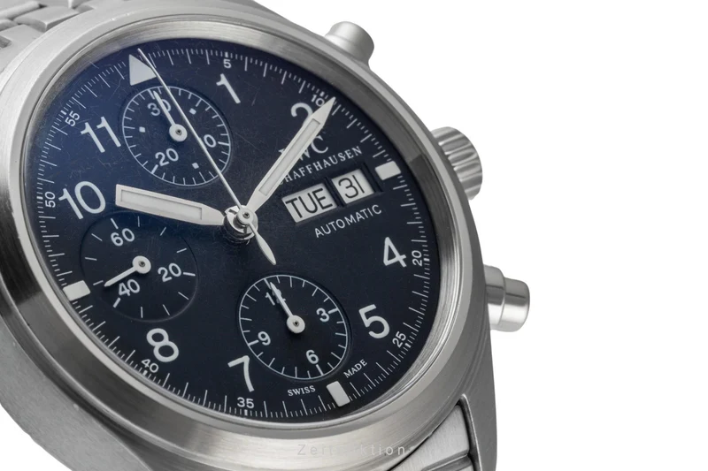 IWC Fliegerchronograph chronograph steel automatic men's watch IW370603 LP: 9300EUR [2305121]