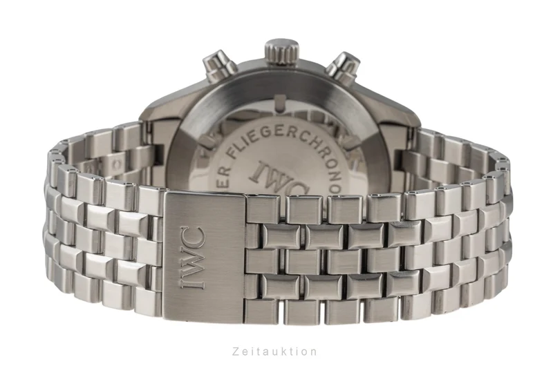 IWC Fliegerchronograph chronograph steel automatic men's watch IW370603 LP: 9300EUR [2305121]