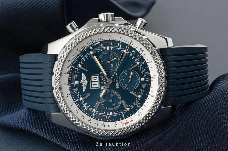 Breitling Bentley 6.75 chronograph steel automatic men's watch A44362 [2305092]